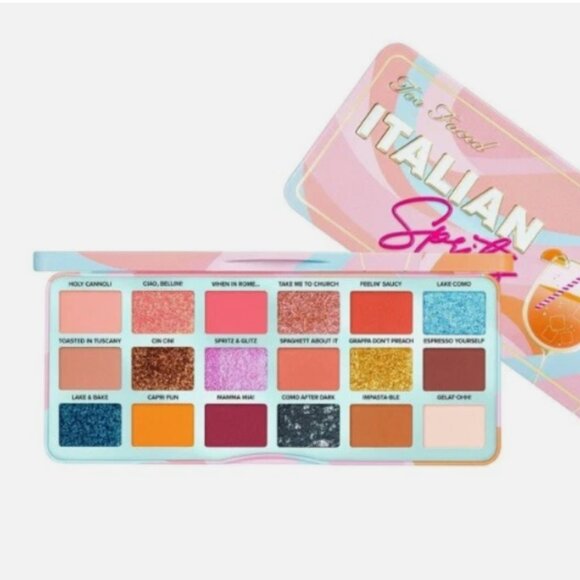 LIMITED EDITION Too Faced Italian Spritz Eyeshadow Palette NEW IN BOX - Picture 1 of 8